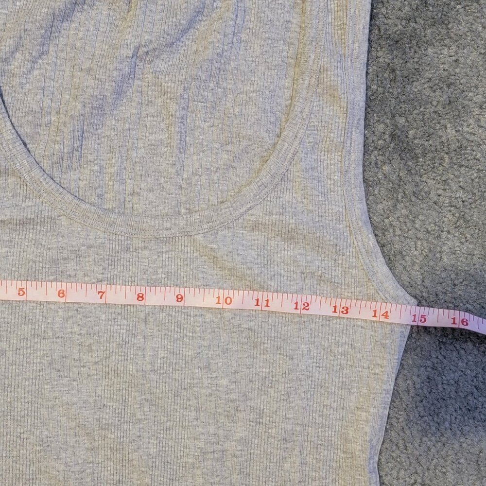 Jockey Rib Tank, Gray, Medium - Picture 6 of 12